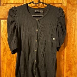 New York & Company Black Cardigan Sweater